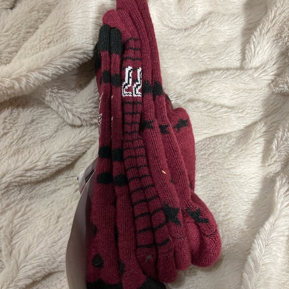 TopSox UMass kids socks collegiate licensed product 3pk NWT child shoe size 1-7 - Picture 4 of 6